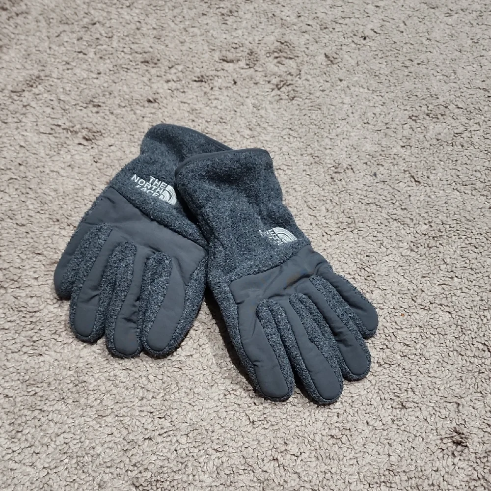 The North Face Boys Gray Gloves
